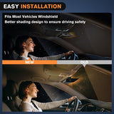 Nilight 32LED Amber White Emergency Dash Strobe Lights with Controller Suction Cups, view 6
