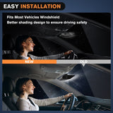 Nilight 32LED White Emergency Dash Strobe Lights with Controller Suction Cups, view 6