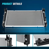 Nilight 34 Inch Radiator for Chevy Silverado 1500 1999-2003 2004 2005 2006 2007 2008 2009 2010 2011 2012 2013, Suburban Tahoe, GMC Sierra 1500 Yukon XL, Cadillac Escalade, Automatic Transmission, view 3