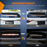 Nilight 35 Inch 32 Leds Traffic Advisor Strobe Amber White Light Bar, view 4