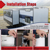 Nilight 364262 RV in-Wall Slide-Out Motor with Brake Lippert SlimRack | Brake 42mm Mid Torque Motor Compatible with Lippert SlimRack Schwintek in Wall Slide System for Travel Trailer Camper, view 4