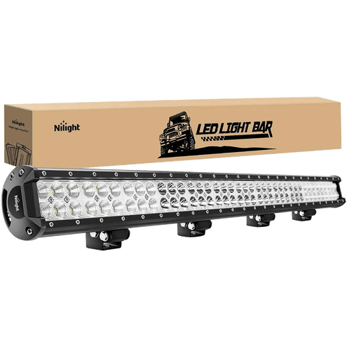 Nilight 36 Inch 234W Double Row Spot Flood LED Light Bar