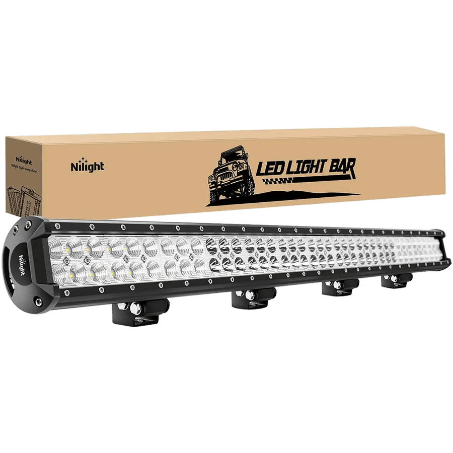 Nilight 36 Inch 234W Double Row Spot Flood LED Light Bar