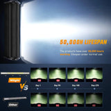 Nilight 36 Inch 234W Double Row Spot Flood LED Light Bar, view 5