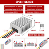Nilight 36V/48V to 12V 30A 360W Voltage Converter, view 2