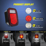 Nilight 39 LEDs Stop Turn Tail Light, view 3