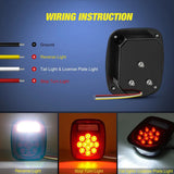Nilight 39 LEDs Stop Turn Tail Light, view 4