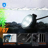 Nilight 3 Inch 12W 1500LM Round Flood Built-in EMC LED Work Lights (Pair) | 16AWG DT Wire, view 5