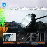 Nilight 3 Inch 12W 1500LM Round Flood Built-in EMC LED Work Lights (Pair), view 3