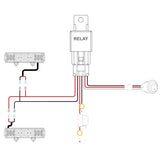Nilight 3 Inch 42W Spot Flood Square LED Pods (Pair) | 16AWG Wire 3Pin Switch, view 6