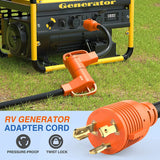 Nilight 3Prong 30AMP to 50AMP RV Generator Adapter Cord, view 4