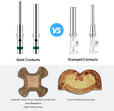 Nilight 4 PIN DT Connector Kit 3 Sets Size 16 Solid Contacts Waterproof Male Female Terminal for 14-20 AWG DT Series Connector, view 6