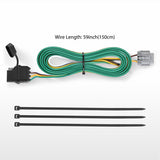 Nilight 4 Pin Trailer Wiring Harness 55441 Custom for 2005 2006 2007 2008 2009 2010 2011 2012 2013 2014 2015 2016 2017 2018 2019 2020 2021 2022 2023 2024 Nissan Frontier Xterra Pathfinder Suzuki Equator, view 4