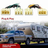 Nilight 4 Pin Trailer Wiring Harness Kit 55379 Compatible with 1989 1990 1991 1992 1993 1994 1995 Pickup 2000 2001 2002 2003 2004 Tacoma Vehicle Standard 4 Way Hitch Harness, view 2