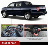 Nilight 4 Pin Trailer Wiring Harness Kit 55585 Vehicle Standard 4 Way Connector Custom for 2006 2007 2008 2009 2010 2011 2012 2013 2014 Honda Ridgeline Simple Fit Hitch, view 3
