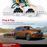 Nilight 4 Pin Trailer Wiring Harness Kit 56033 Vehicle Side Connector Plug Custom for 2007 2008 2009 2010 2011 2012 2013 2014 2015 Infiniti Sedan G25 G35 G37 Q60 (Simple Fit Tow Hitch Harness), view 2