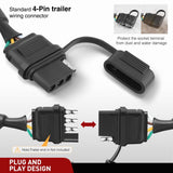 Nilight 4 Pin Trailer Wiring Harness Kit 56083 Custom for 2010 2011 2012 2013 2014 2015 2016 2017 2018 2019 2020 2021 2022 2023 RX350 RX450h RX350L RX350hL, view 3