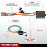 Nilight 4 Pin Trailer Wiring Harness Kit 56217 Fit for 2008 2009 2010 2011 2012 2013 2014 2015 2016 2017 2018 2019 2020 2021 Toyota Highlander Lexus RX350 RX350L, view 5