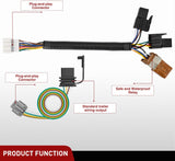 Nilight 4 Pin Trailer Wiring Harness Kit 56225 Custom for 2005-2025 Nissan Frontier 2005 2006 2007 2008 2009 2010 2012 2013 2014 2015 Xterra 2005-2012 Pathfinder 2009-2012 Suzuki Equator, view 6