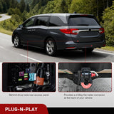 Nilight 4 Pin Trailer Wiring Harness Kit 56382 Vehicle Standard 4 Way Connector Custom for 2018 2019 2020 2021 2022 2023 2024 2025 Honda Odyssey Simple Fit Tow Hitch Harness, view 3