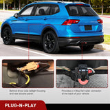 Nilight 4 Pin Trailer Wiring Harness Kit 56403 Vehicle Standard 4 Way Connector Custom for 2018 2019 2020 2021 2023 2024 Volkswagen Tiguan Simple Fit Tow Hitch Accessories, view 3