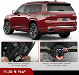 Nilight 4 Pin Trailer Wiring Harness Kit 56406 Vehicle Standard 4 Way Connector Custom for 2019 2020 2021 2022 2023 Jeep Cherokee Simple Fit Tow Hitch Harness, view 3