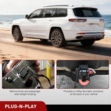 Nilight 4 Pin Trailer Wiring Harness Kit 56426 Vehicle Standard 4 Way Connector Custom for 2014 2015 2016 2017 2018 2019 2020 2021 Jeep Grand Cherokee 2022 Grand Cherokee WK Simple Fit Hitch, view 3