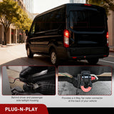 Nilight 4 Pin Trailer Wiring Kit 56327 Vehicle Standard 4 Way Connector Custom for 2015 2016 2017 2018 2019 2020 2021 2022 2023 2024 Ford Transit-150, Transit-250, Transit-350, E-Transit Hitch, view 3