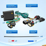 Nilight 4 Way Trailer Wiring Harness Kit 56407 Fit W/ Wrangler JL 2018-2023 & Gladiator 2020-2023, view 4