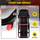 Nilight 40 Inch Z Creeper - 2-in-1 Folding Rolling Mechanic Seat, 40 inches Adjustable Lay-Down or Sit Garage Chair, 330 lbs Capacity, Red Black, view 6