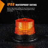 Nilight 40 Leds Beacon Amber Strobe Light, view 5