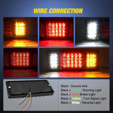 Nilight 40 Leds Tri-color Iron Frame Taillight (Pair), view 3
