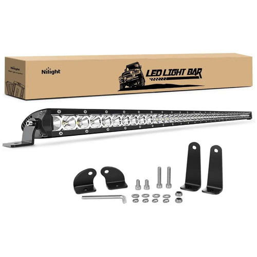 Nilight 41 Inch 200W 20000LM Slim Spot Flood LED Light Bar