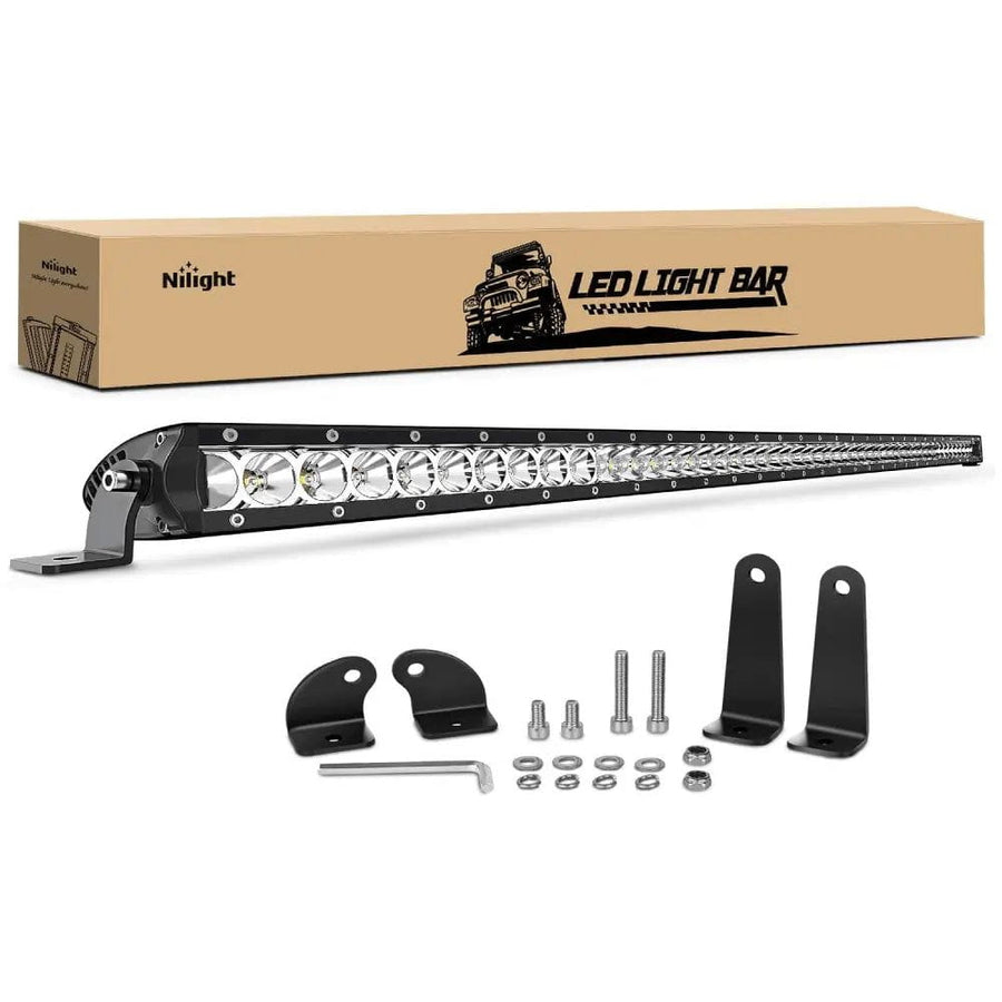 Nilight 41 Inch 200W 20000LM Slim Spot Flood LED Light Bar