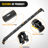 Nilight 420LBS Roof Rack Cross Bars Compatible with Jeep Wrangler JK JKU 2007-2018 JL JLU 2018-2026 Gladiator JT 2020-2026 Hardtop Models, Adjustable Iron Crossbars for Cargo Carrier Luggage Box Tent, view 3