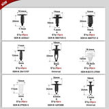 Nilight 425 Pcs Bumper Retainer Clips Car Push Retainer Kit, view 2