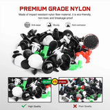 Nilight 425 Pcs Bumper Retainer Clips Car Push Retainer Kit, view 4