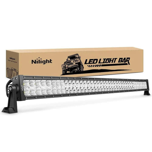 Nilight 42 Inch 240W Double Row Spot Flood LED Light Bar