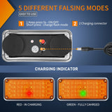 Nilight 42LED Amber Wireless Magnetic Strobe Lights Surface Mount Waterproof 5 Patterns (Pair), view 6