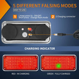Nilight 42LED Red Wireless Magnetic Strobe Lights Surface Mount Waterproof 5 Patterns (Pair), view 4