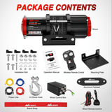 Nilight 4500 lb ATV/UTV Electric Winch Kit With Synthetic Winch Rope, view 5