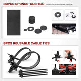 Nilight 456 Pcs Bumper Retainer Clips Car Push Retainer Kit, view 3