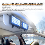 Nilight 48 LED Blue Emergency Warning Strobe Lights, view 5