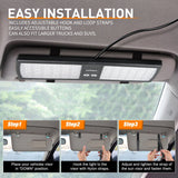 Nilight 48 LED Amber Emergency Warning Strobe Lights, view 3