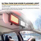 Nilight 48 LED Red White Emergency Warning Strobe Lights, view 5