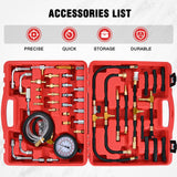 Nilight 48 pcs 0-140 PSI Fuel PSI Fuel Injection Pump Pressure Gauge Petrol Engine Diagnostic Tester Kit, view 2