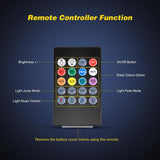 Nilight 48Leds RGB Interior Light Strip Remote Control 4PCS, view 6