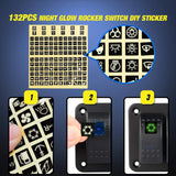 Nilight 4Gang Aluminum 5Pin ON/Off Blue Rocker Switch Panel, view 5