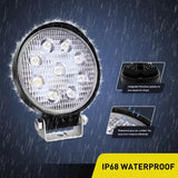 Nilight 4.5 Inch 27W Round Spot LED Work Lights (Pair), view 3