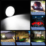 Nilight 4.5 Inch 27W Round Spot LED Work Lights (Pair), view 6